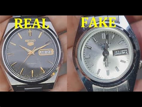 how to spot fake seiko divers watch|genuine seiko watch verification.